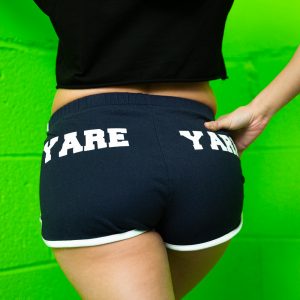 YARE YARE Booty Shorts - JJBA Inspired Athletic Shorts