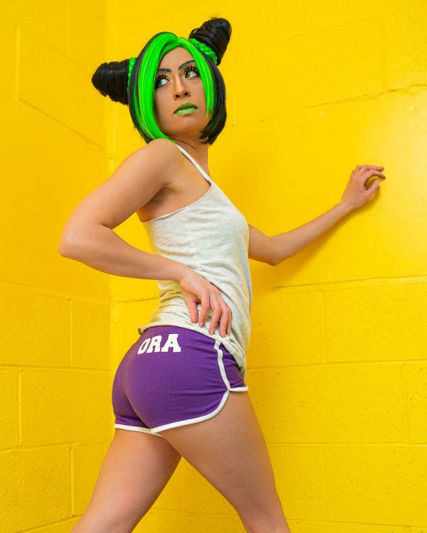 ORA ORA Booty Shorts - JJBA Inspired Athletic Shorts - Image 4