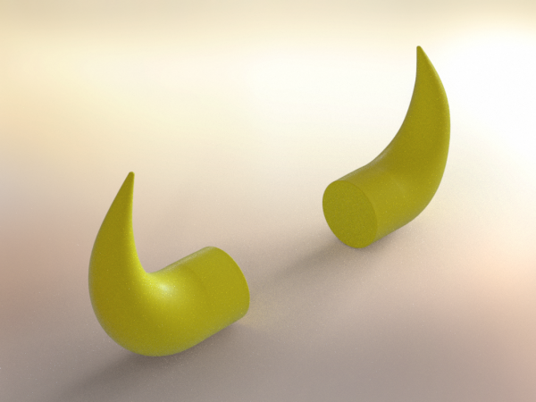 Lambo Horns (perspective)